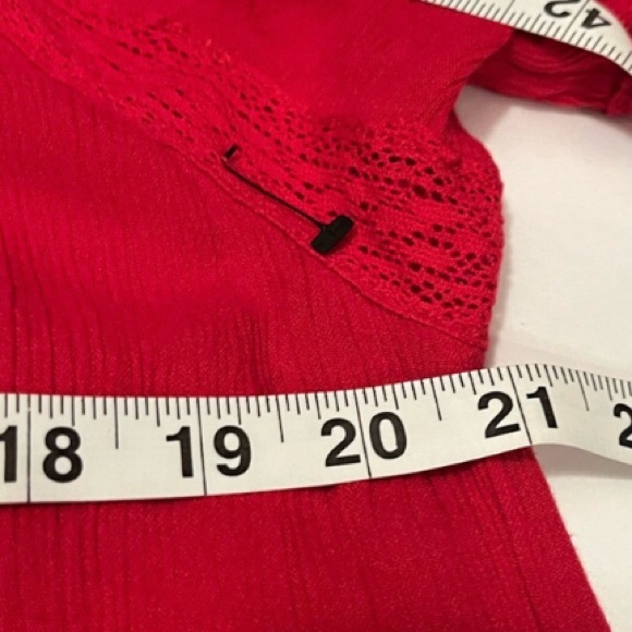 NWOT Free People Oversized “Dream On” Embroidery Tiered Peasant Pocket Maxi - Picture 15 of 16